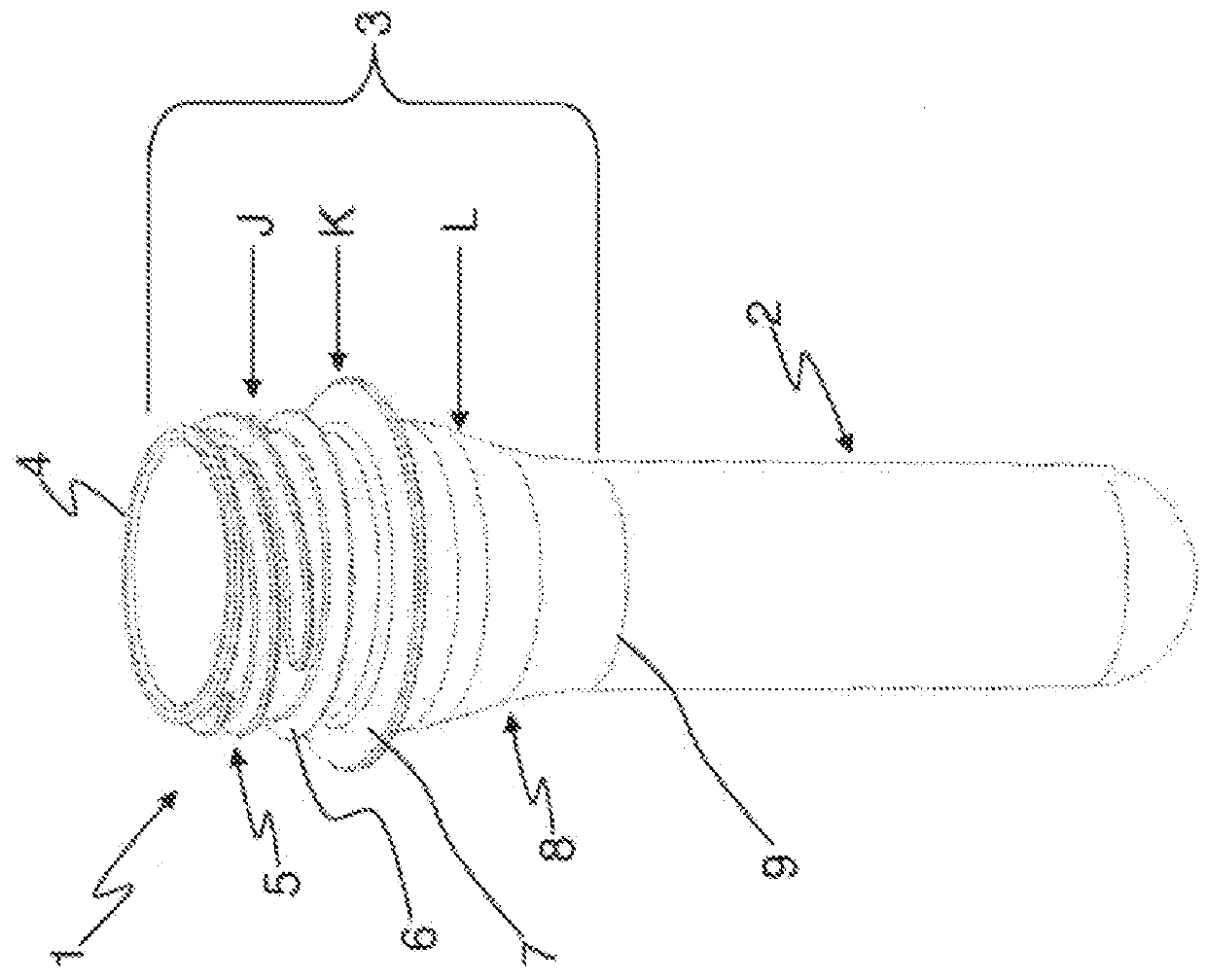 Process of manufacturing an injection mould component