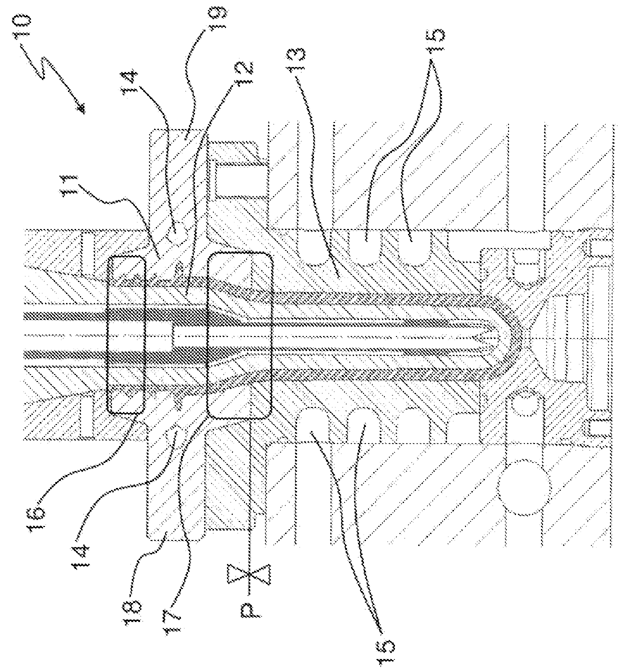 Process of manufacturing an injection mould component