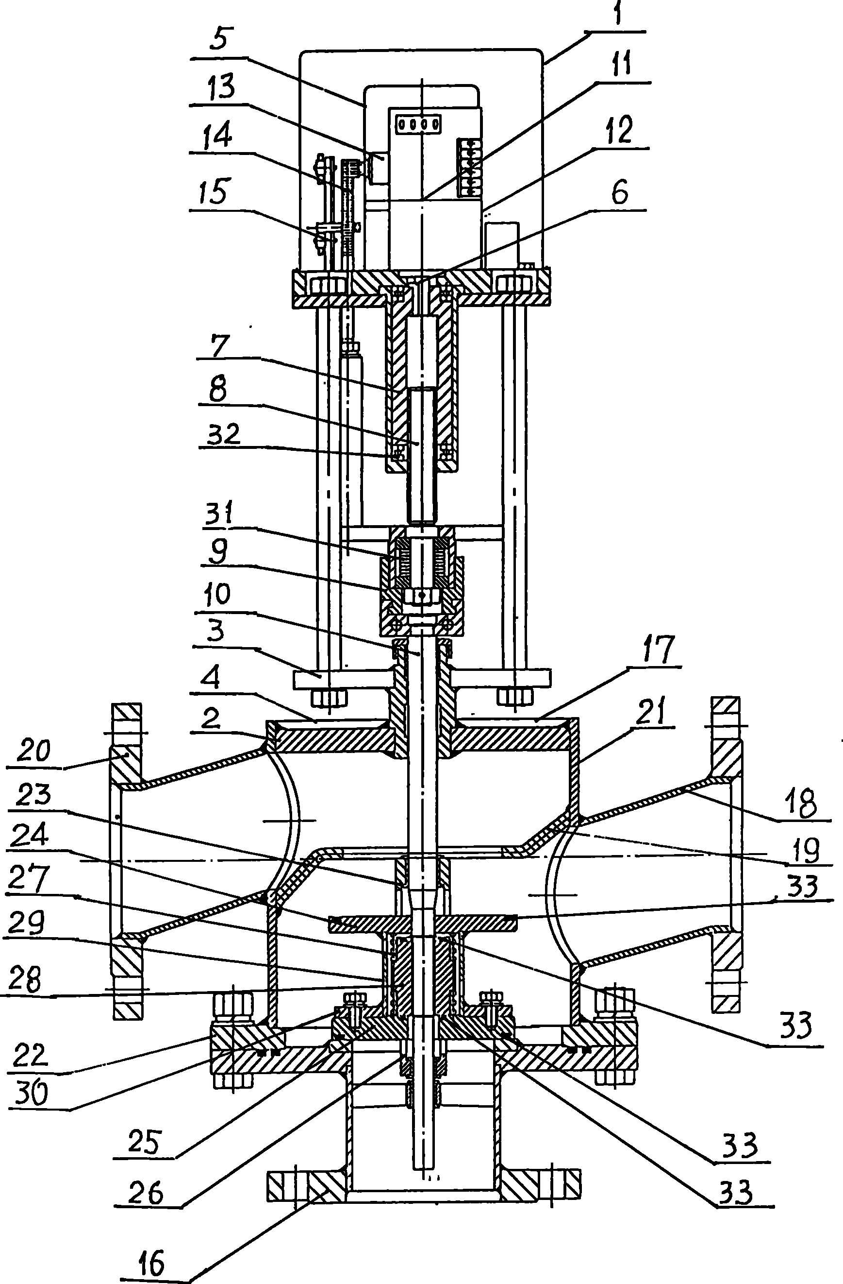 Electric regulating valve capable of completely cutting off seal