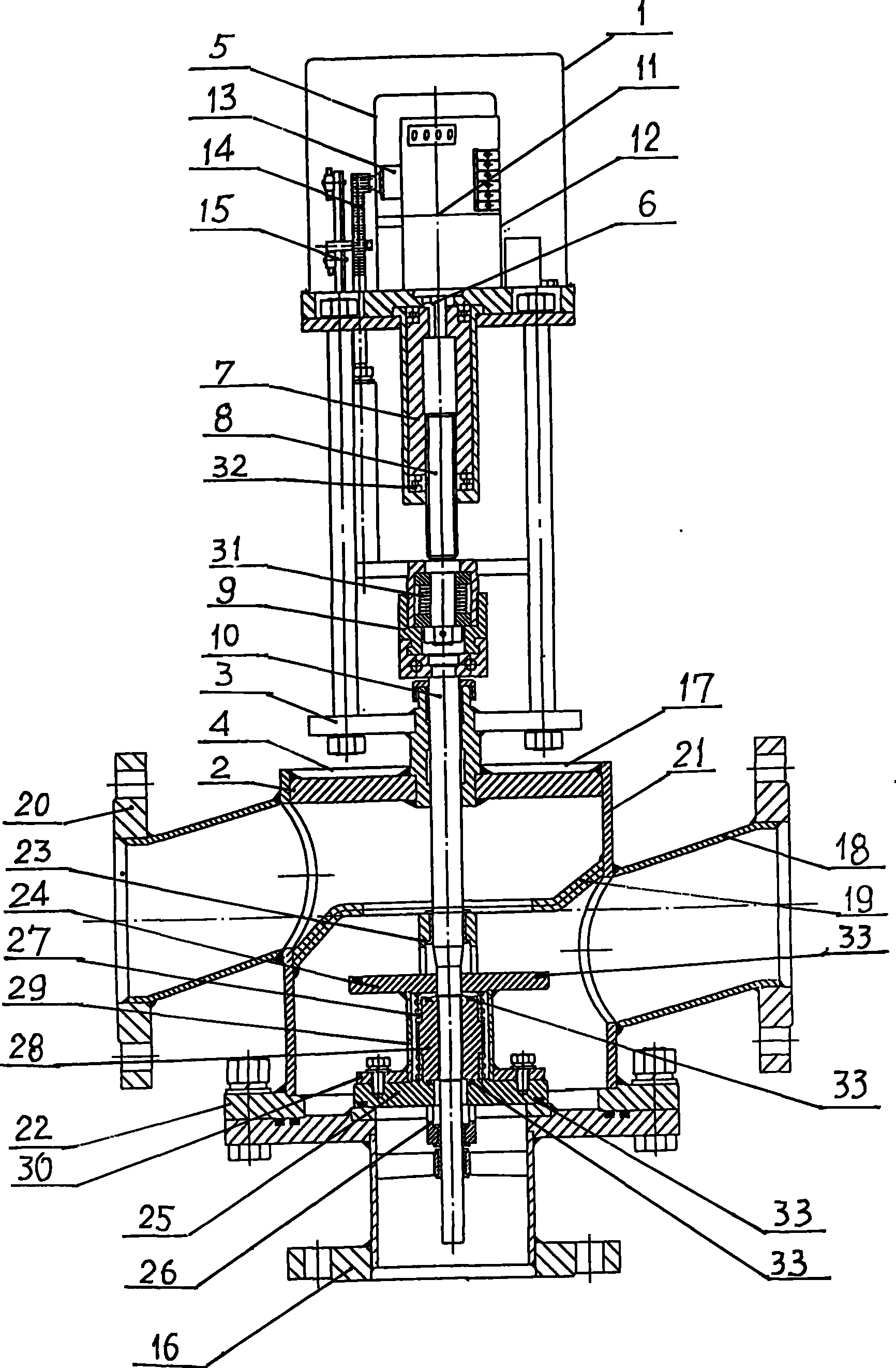 Electric regulating valve capable of completely cutting off seal