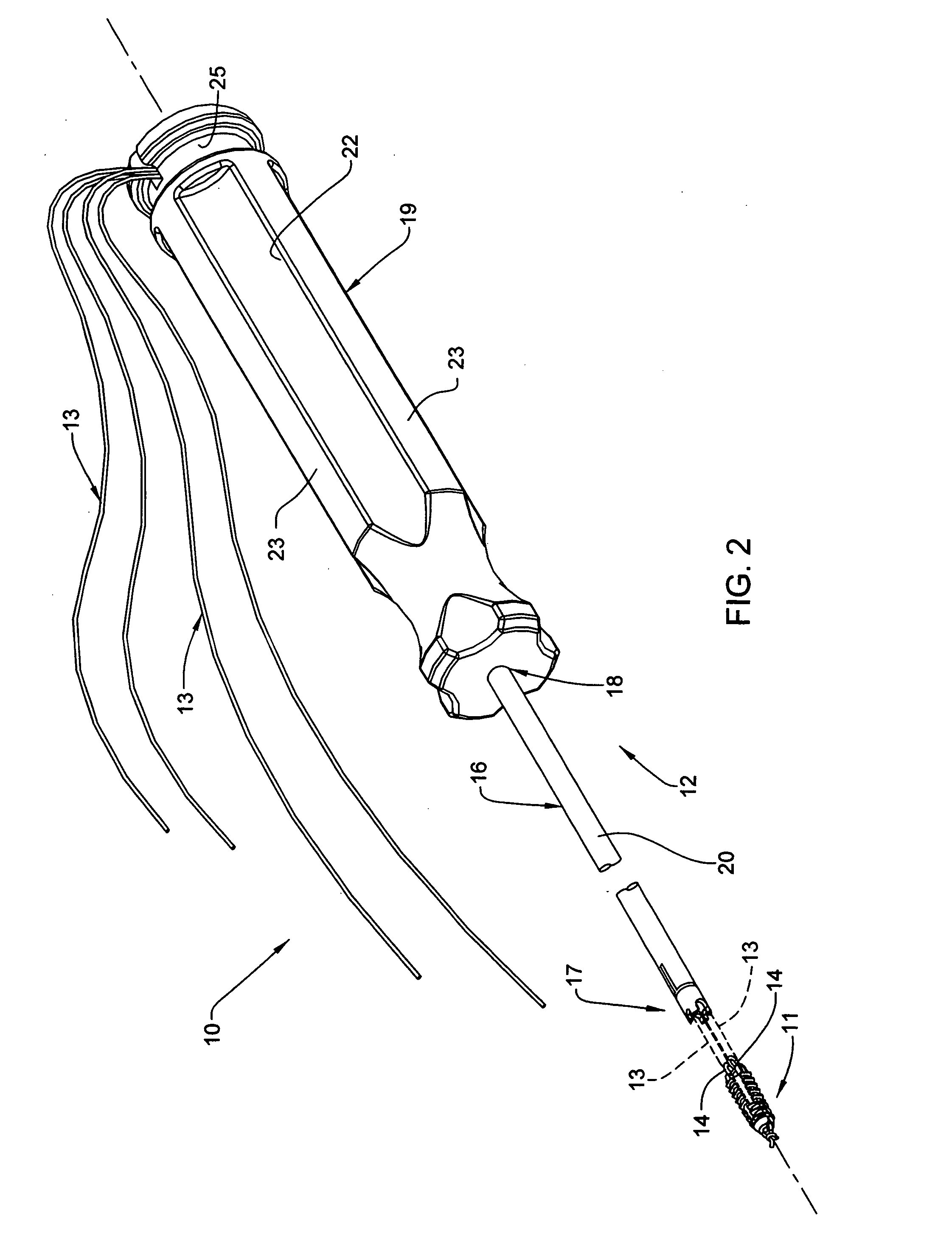 Suture anchor and inserter arrangement