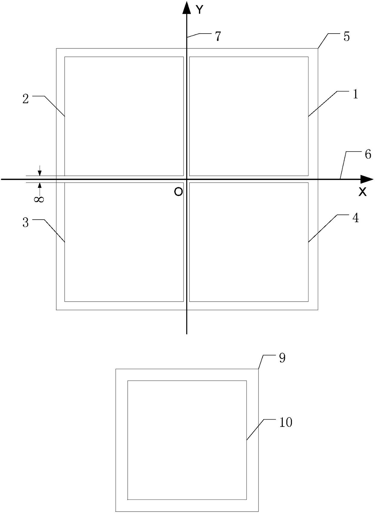 A three-degree-of-freedom linear displacement detection method