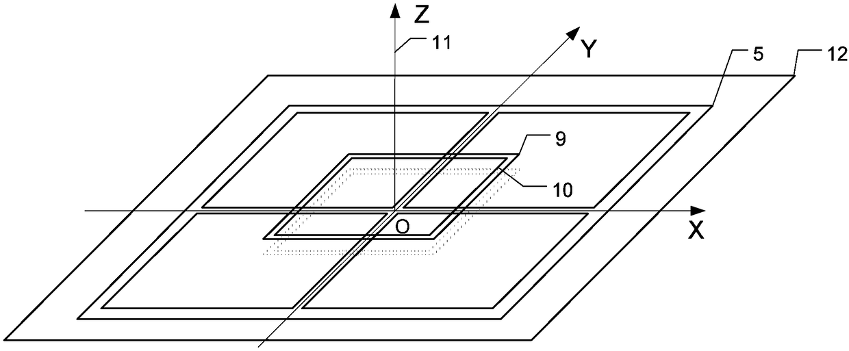 A three-degree-of-freedom linear displacement detection method