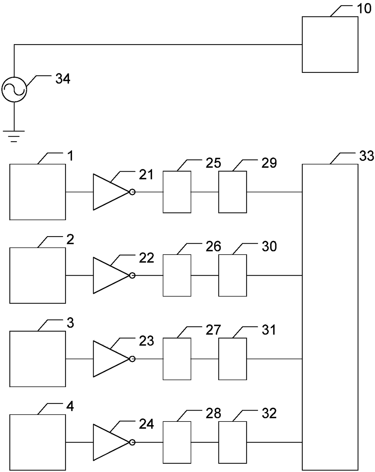 A three-degree-of-freedom linear displacement detection method