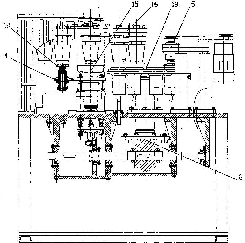 High speed full automatic paper bowl and paper cup shaping machine