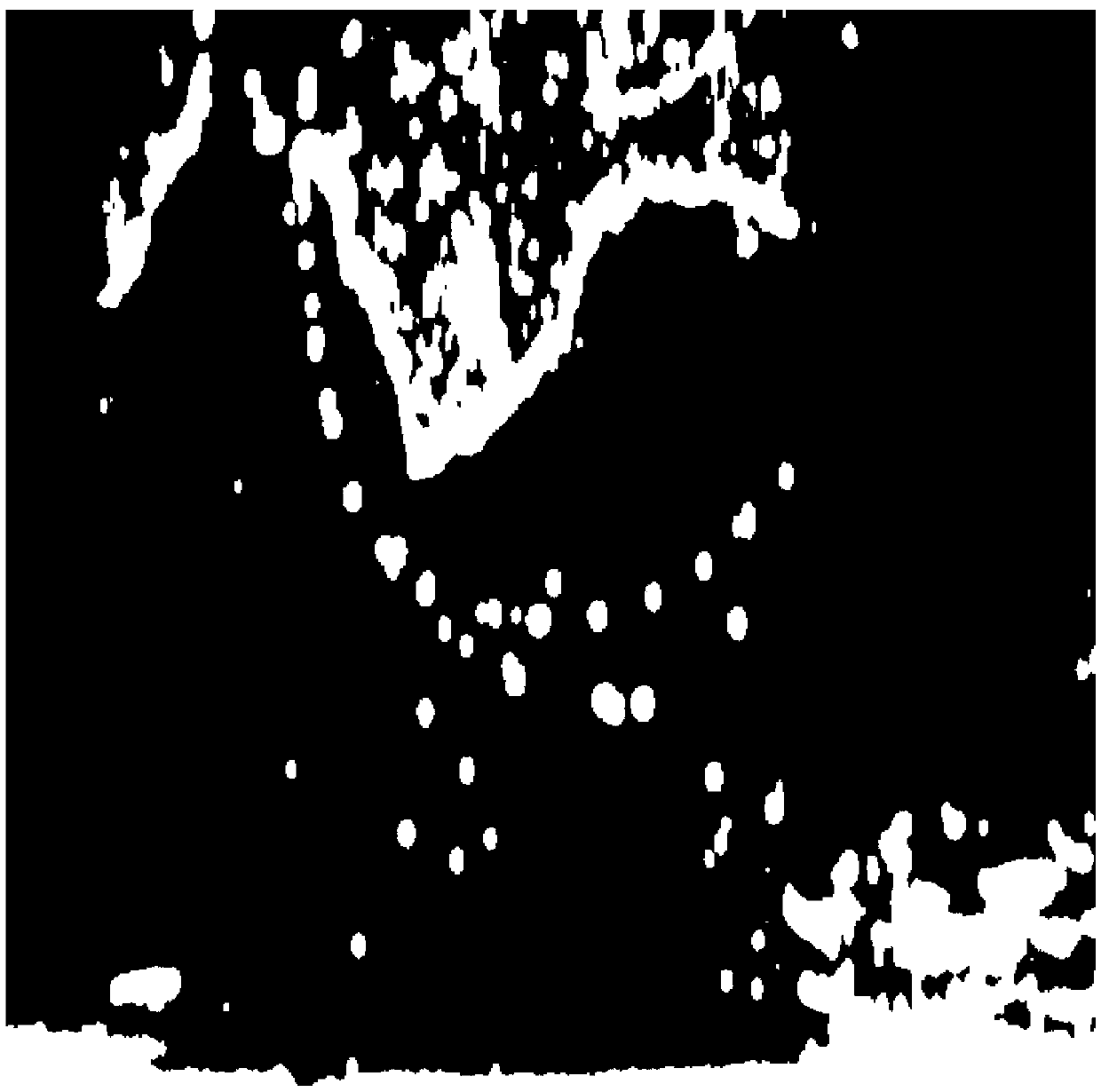 Target extraction method based on all-solid-state VTS radar