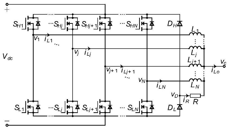 Switching semiconductor device parallel circuit and control method thereof