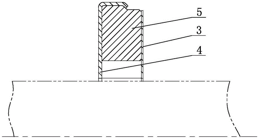 L-type reed-type one-way overrunning clutch device