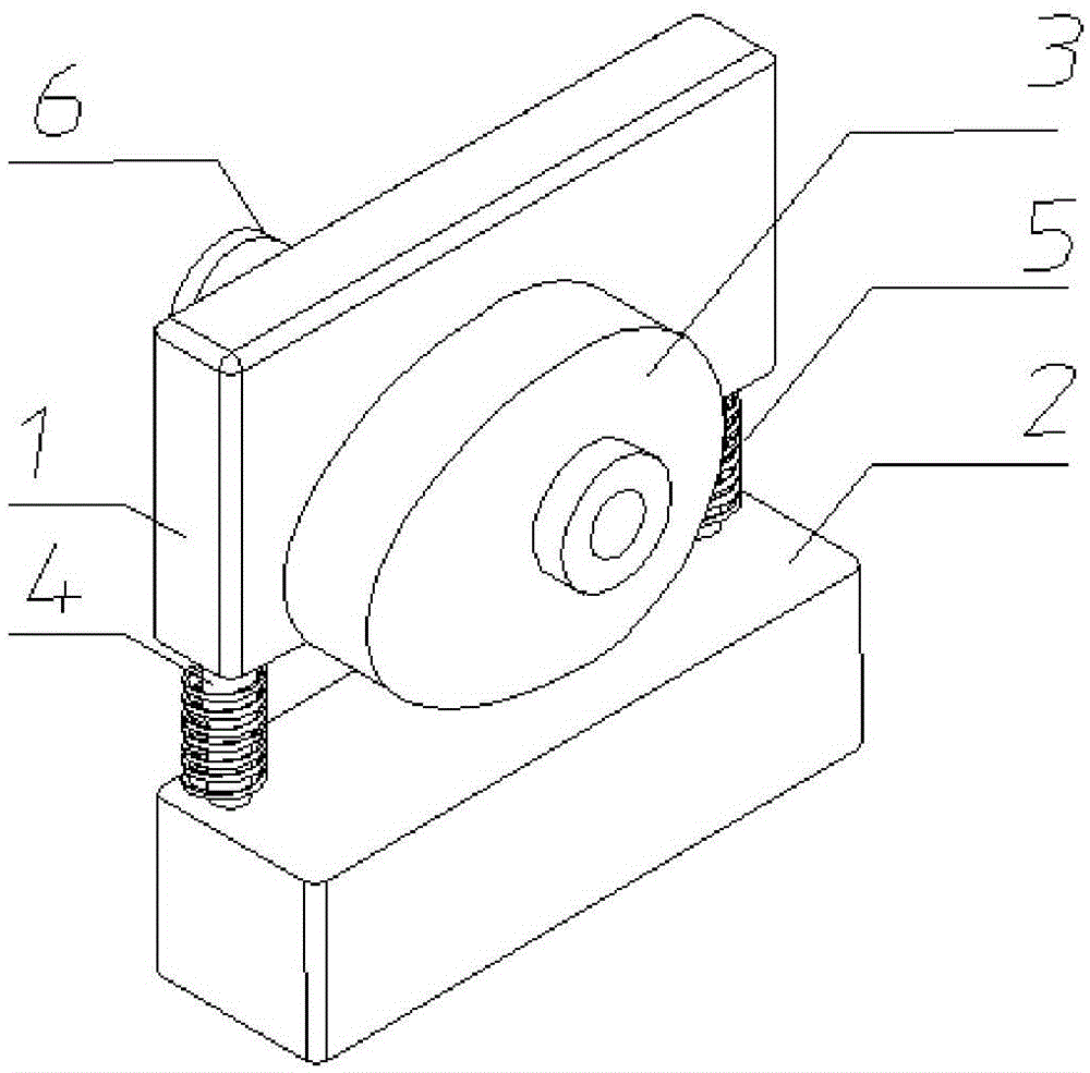 Pole climbing robot based on spring telescopic mechanism