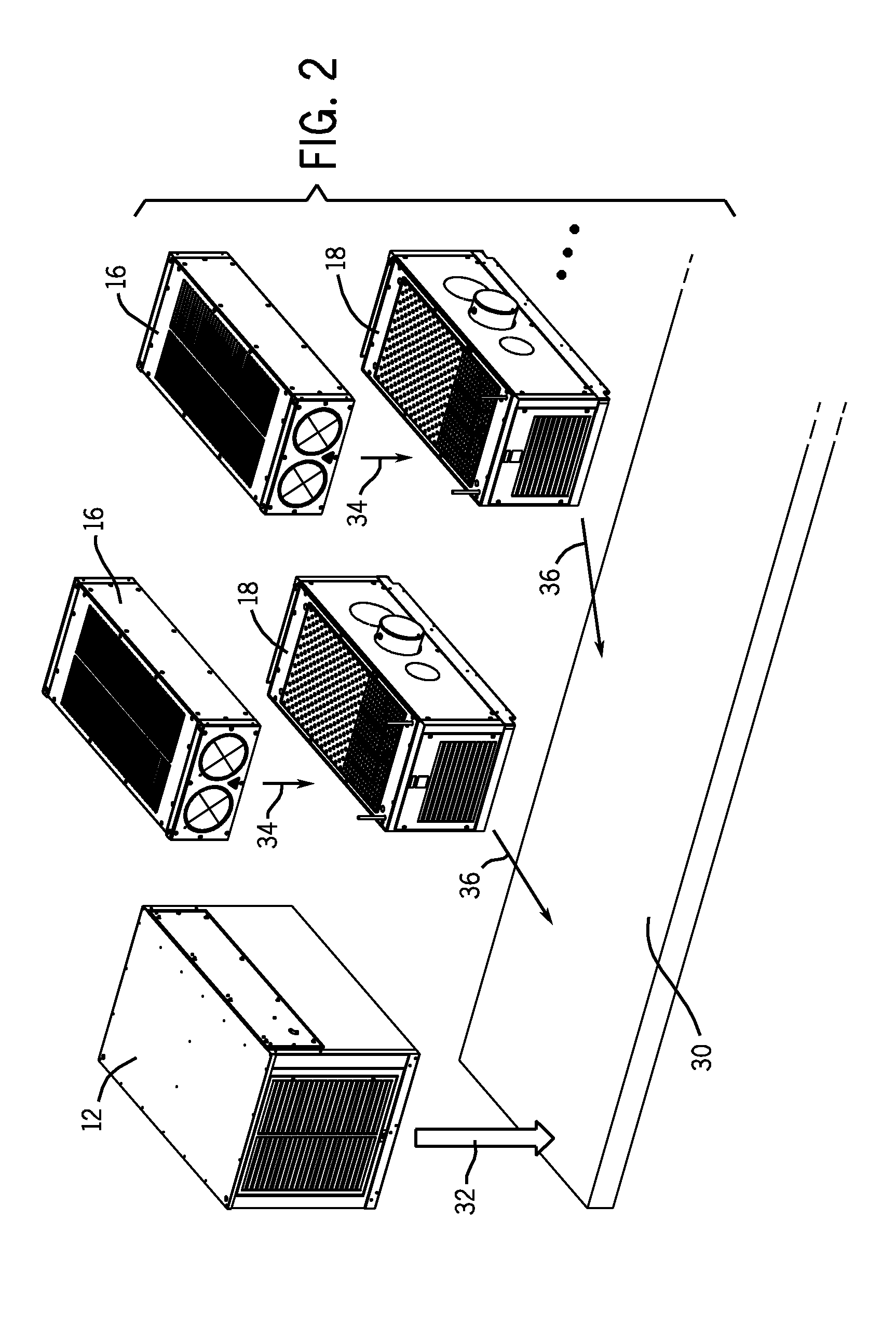 Control systems and methods for modular heating, ventilating, air conditioning, and refrigeration systems