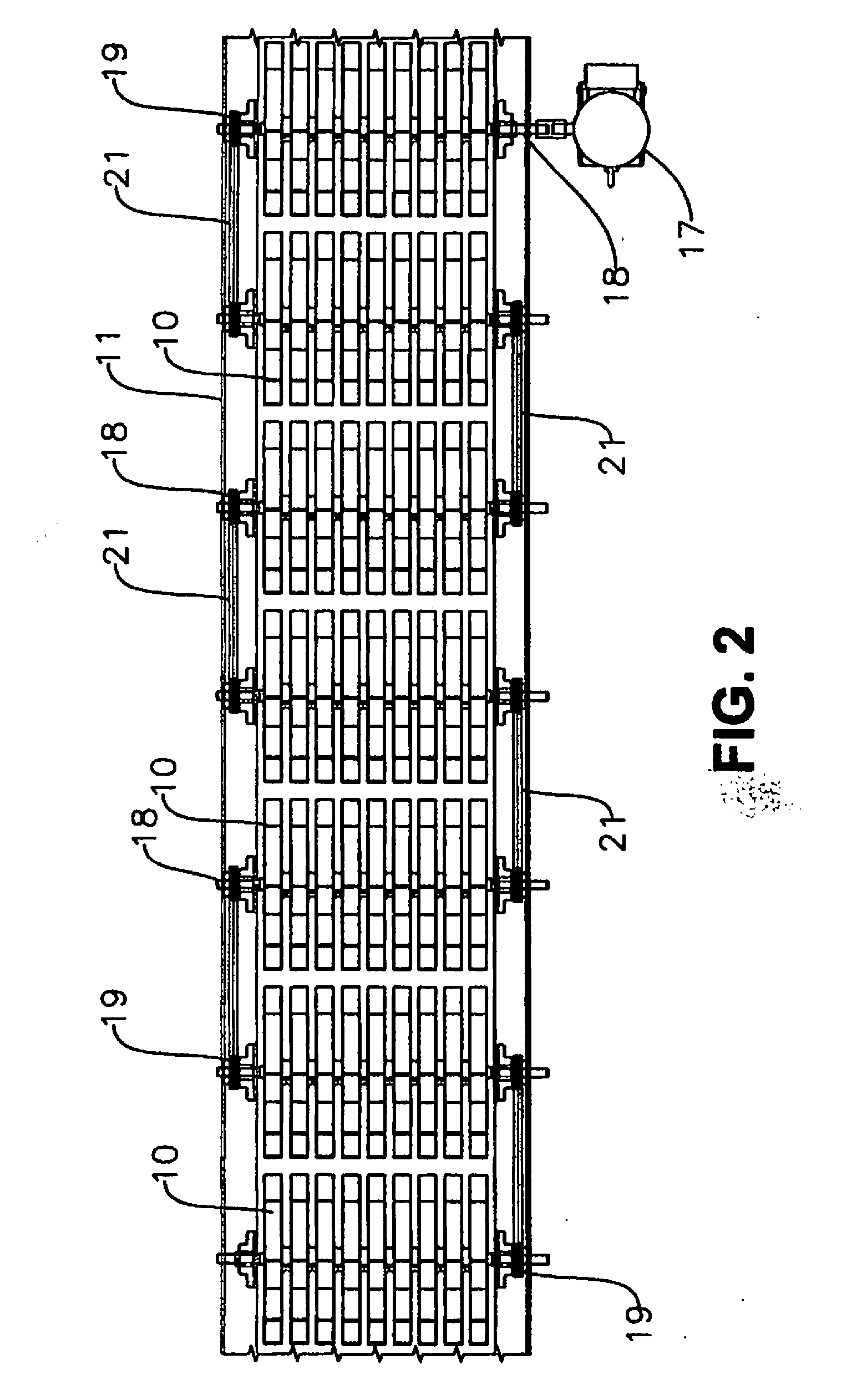 Product Control Paddles for Snack Food Fryer