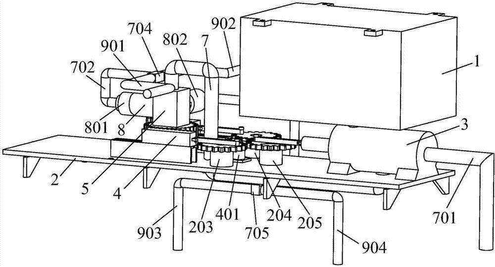 Floating and steering integrated device for small submersible