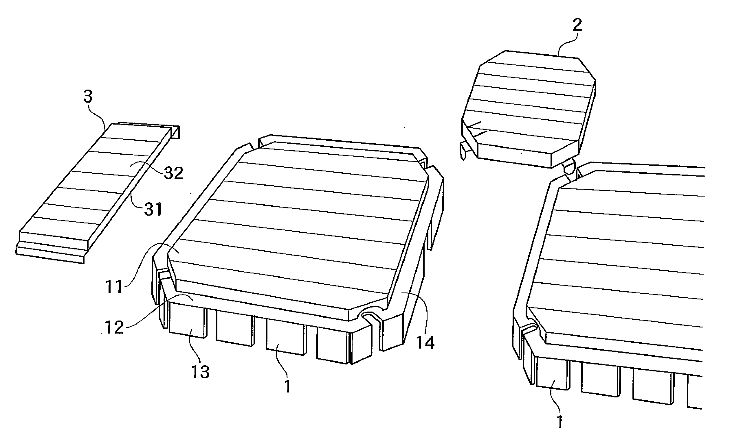 Double Floor with Decorative Plate