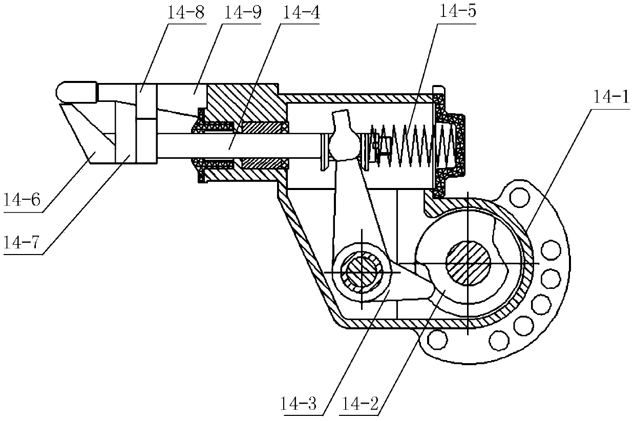 Free second-order non-circular gear-deformation ellipse gear pot seedling transplantation and clamping type taking mechanism