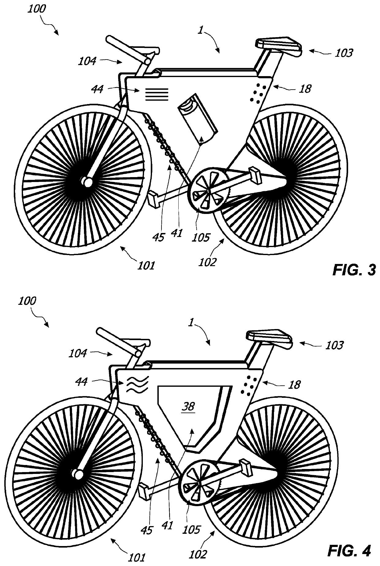 Bike frame and method for manufacturing thereof