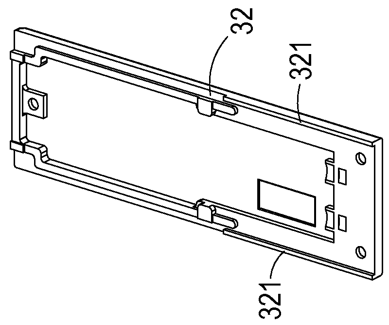 Fiber-optic communication module with de-latching mechanism