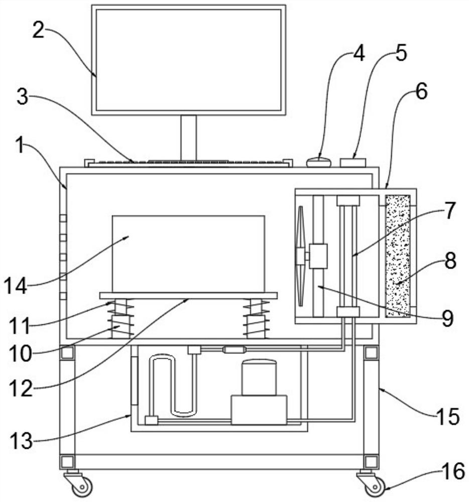 Computer software testing device