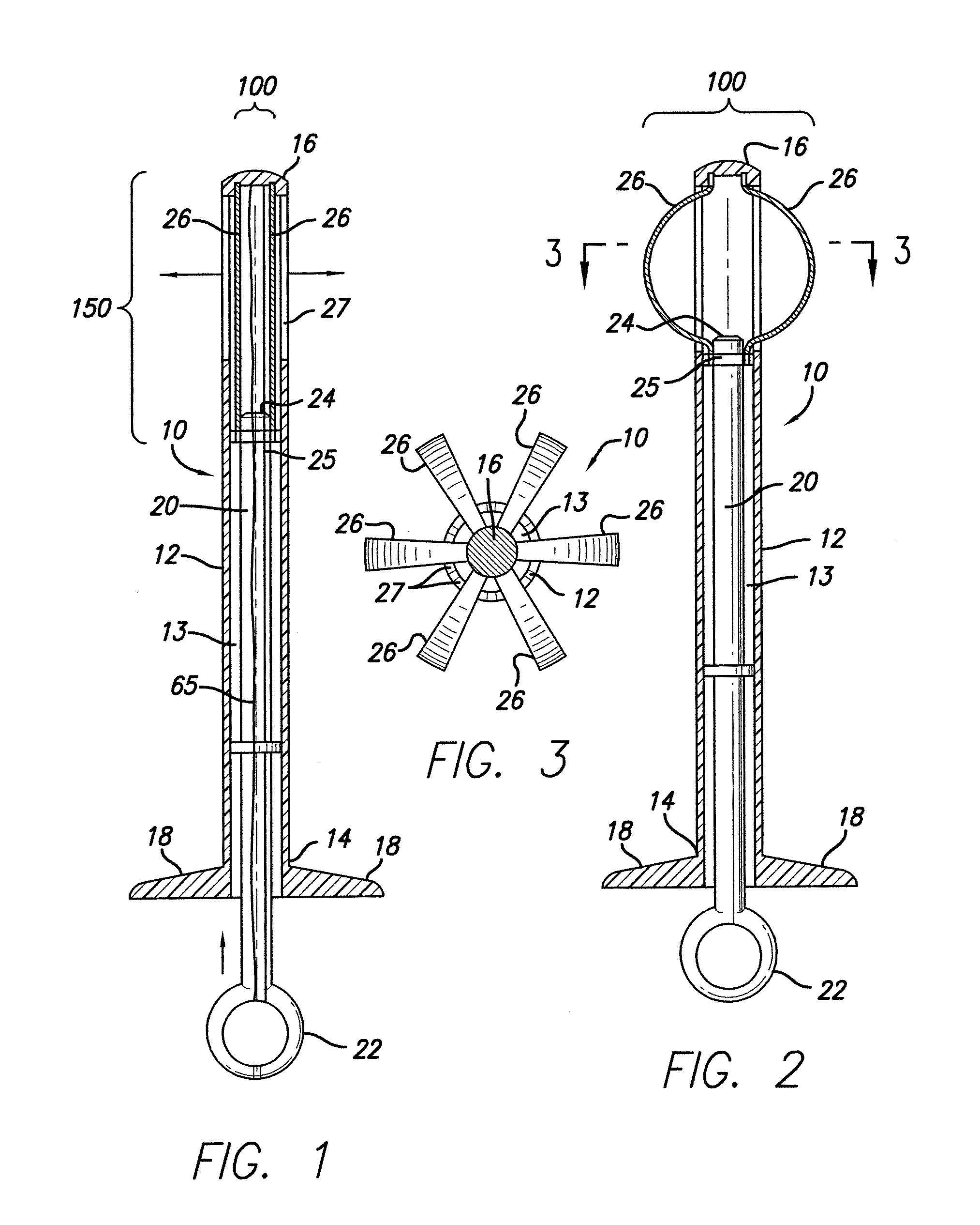 Expandable blade device for stabilizing long bone fractures