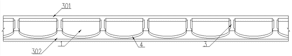 Large-wing bridge section