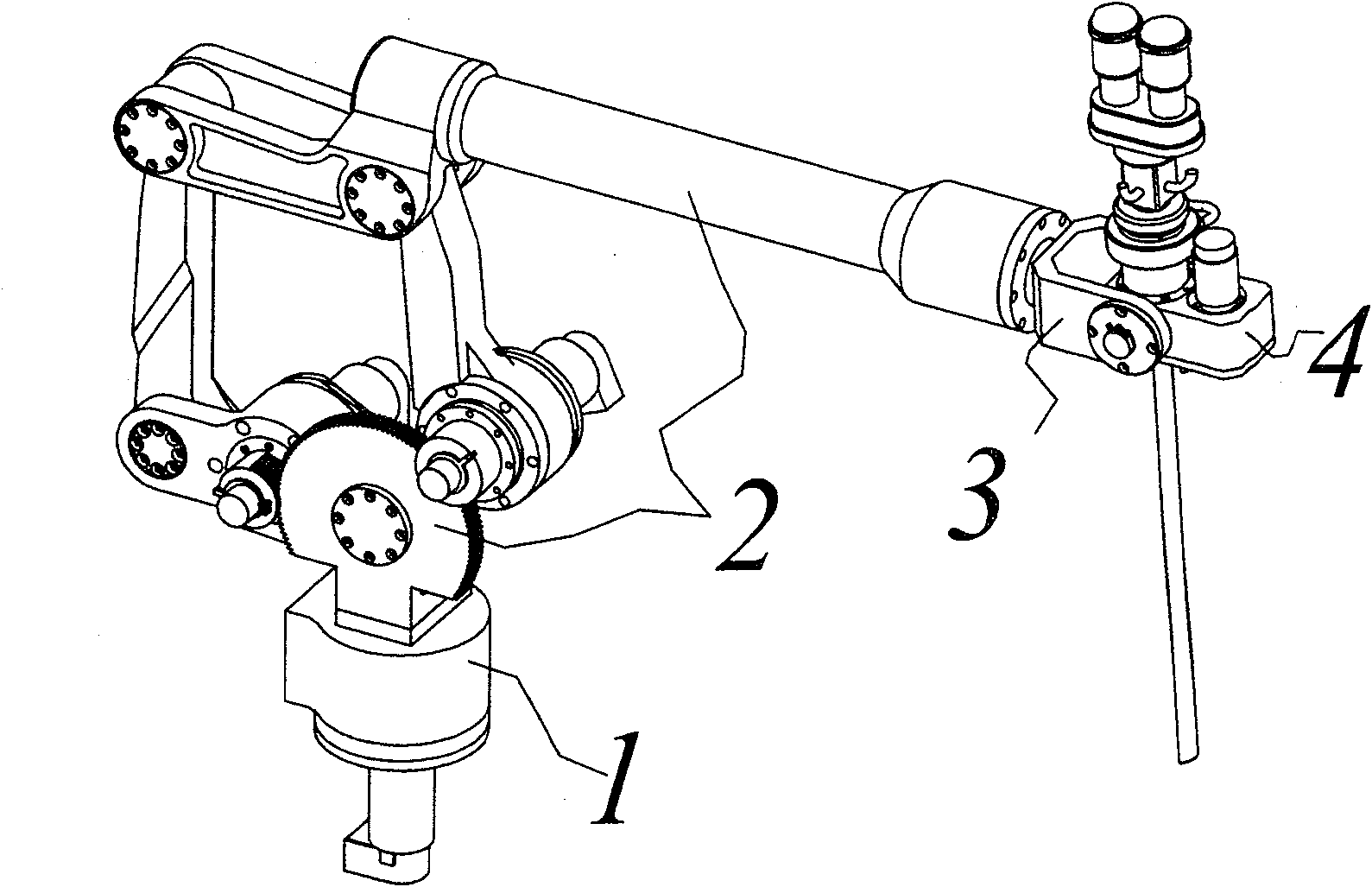 Lens holding robot system for microinjury surgery