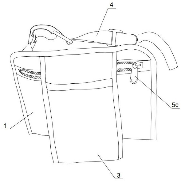 Storage bag capable of being expanded by turning over
