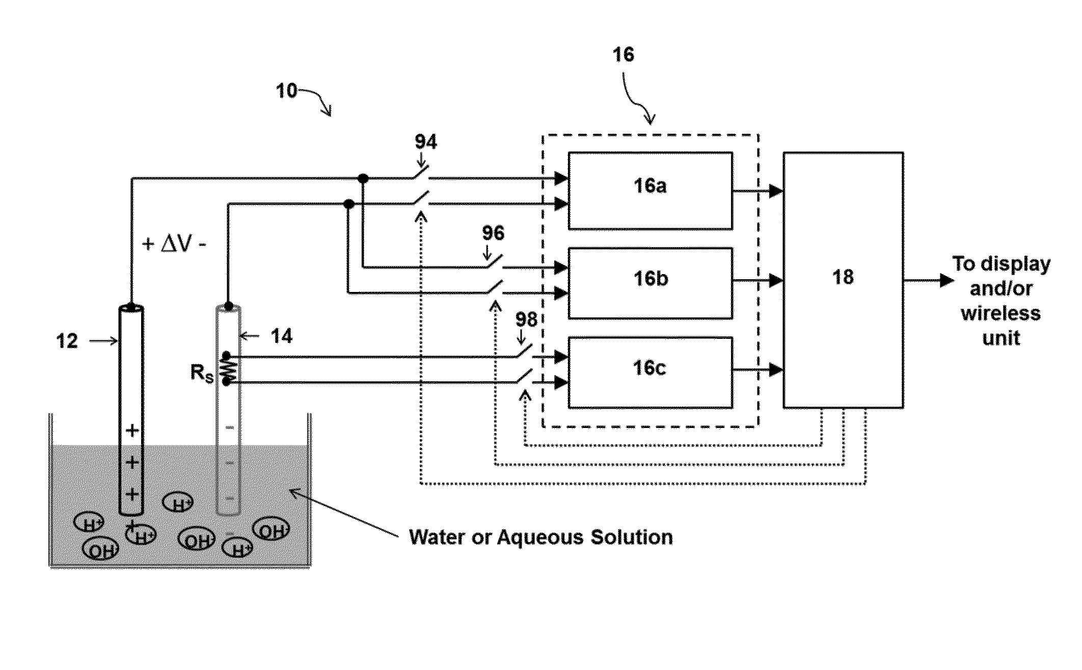 Universal water condition monitoring device