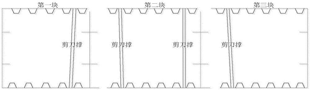 Temporary reinforcement method for transverse partitioning construction of steel box girder bridge