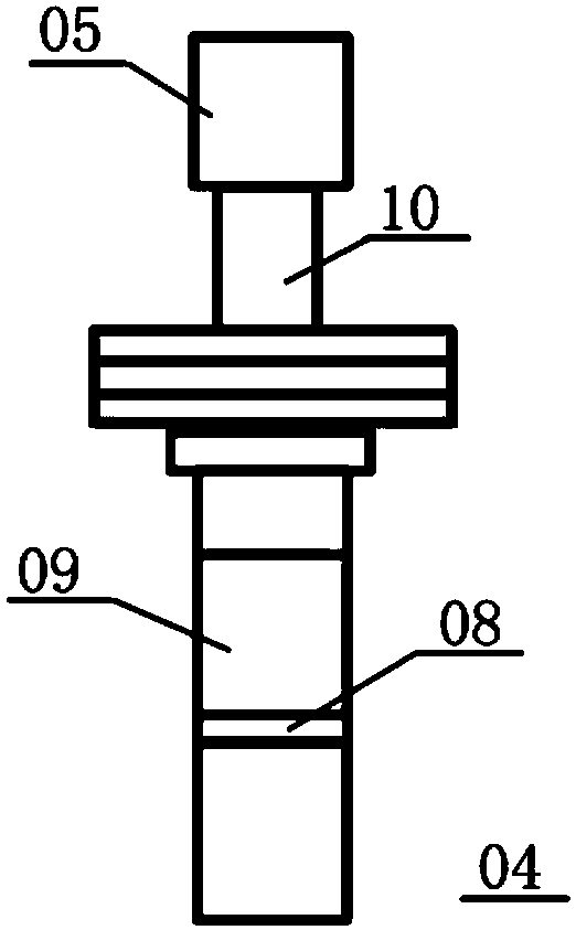 Fan blade step array type ultrasonic shot peening device and method