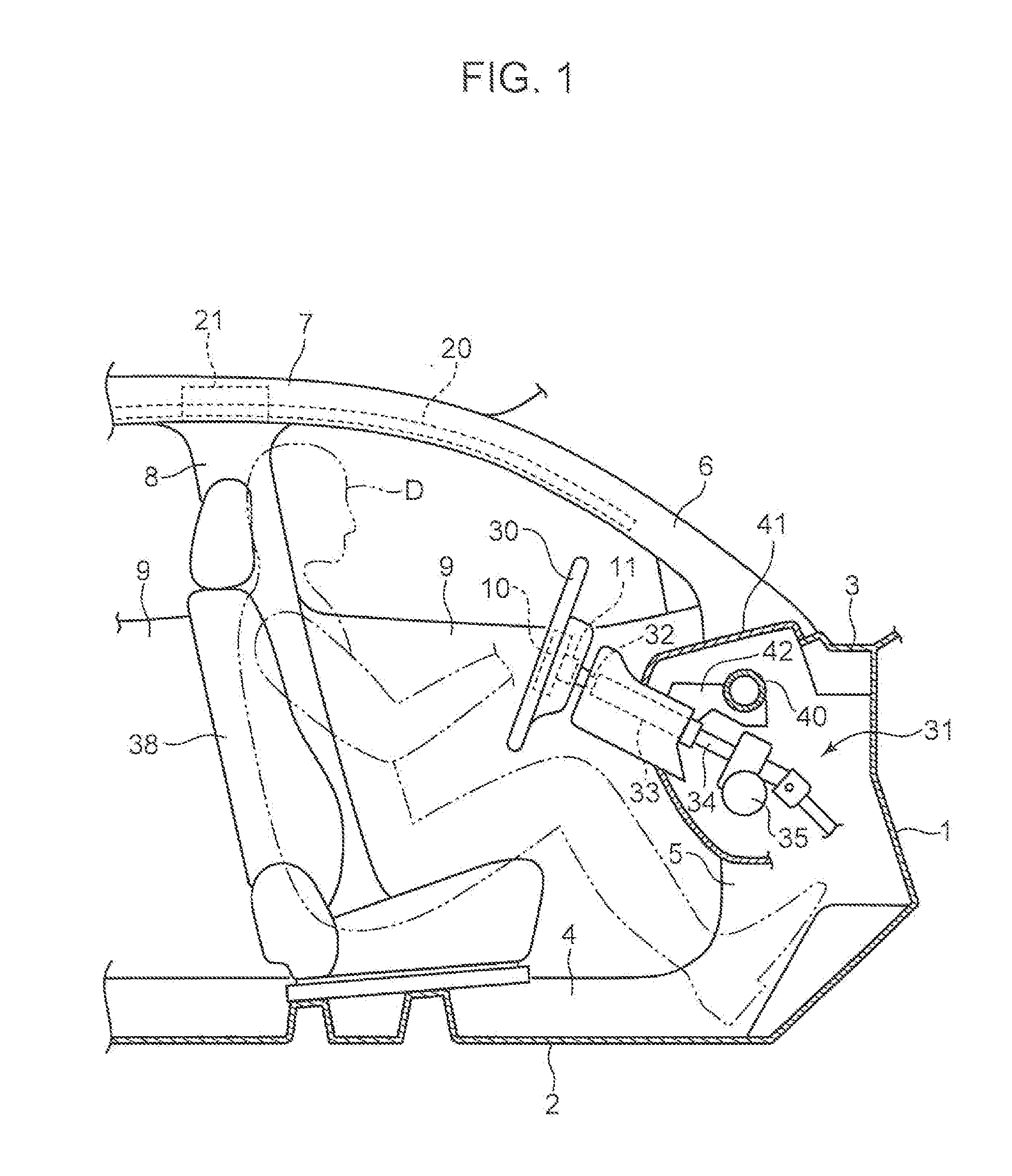 Airbag apparatus and vehicle equipped with same