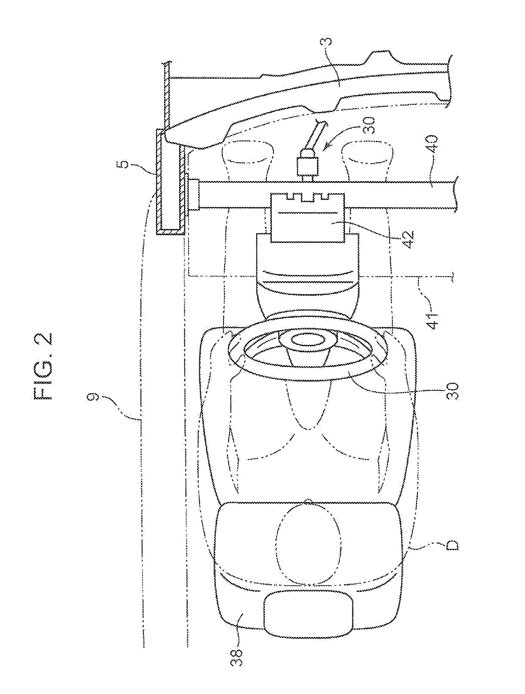 Airbag apparatus and vehicle equipped with same