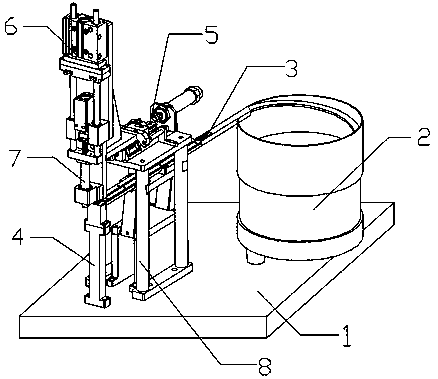 Automatic O-ring picking and feeding mechanism applicable to different sizes