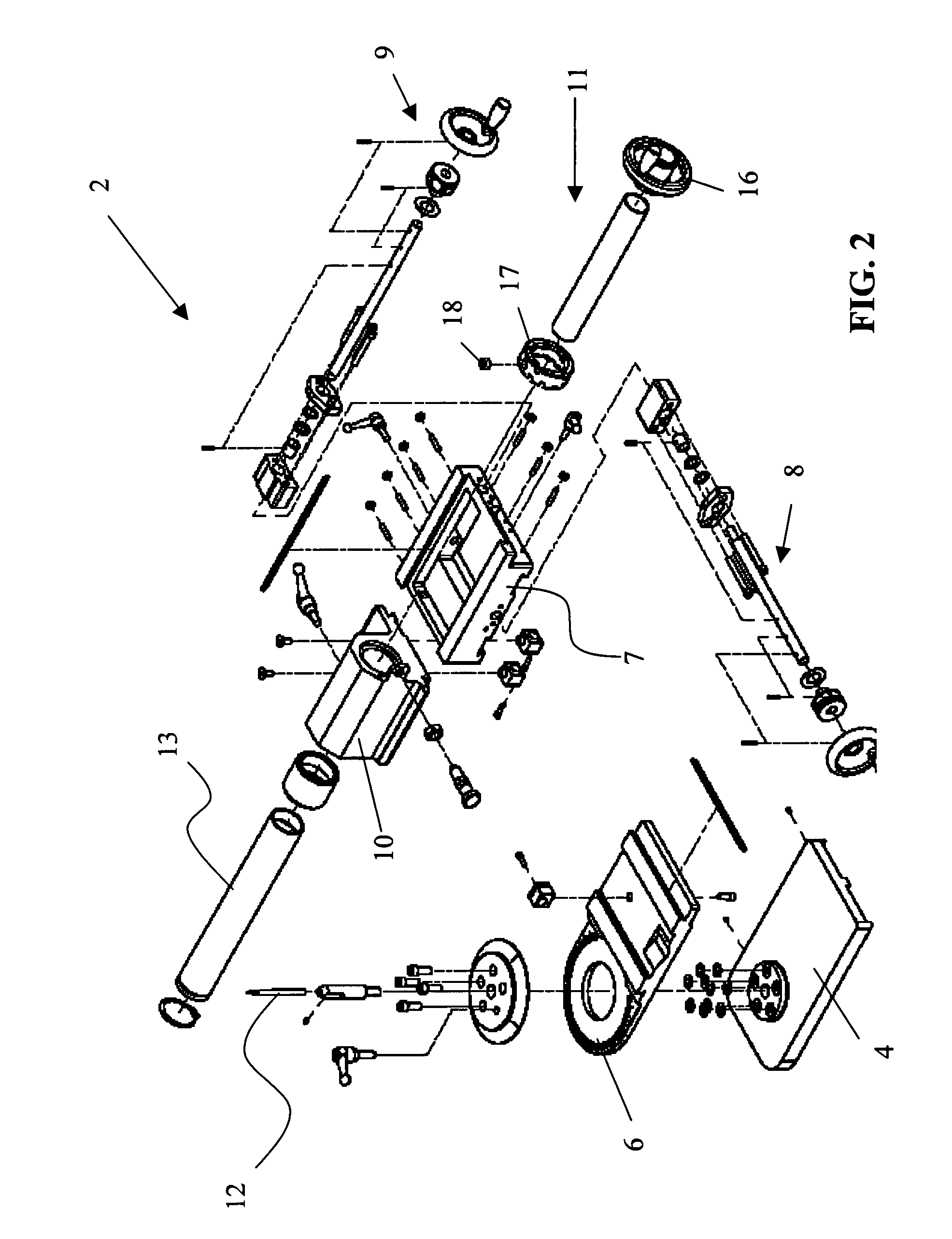 Benchtop end mill grinding center