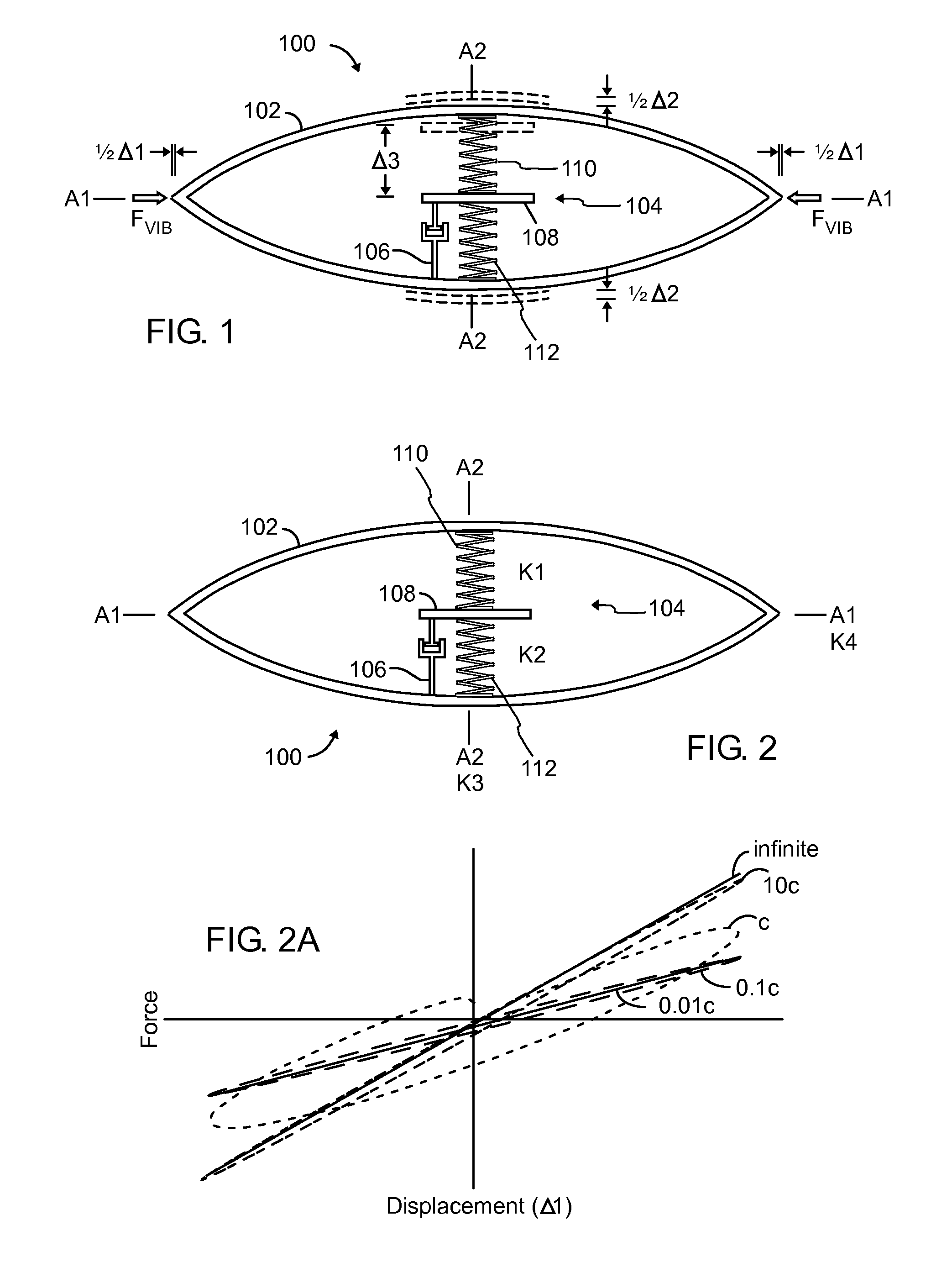 High stiffness vibration damping apparatus, methods and systems