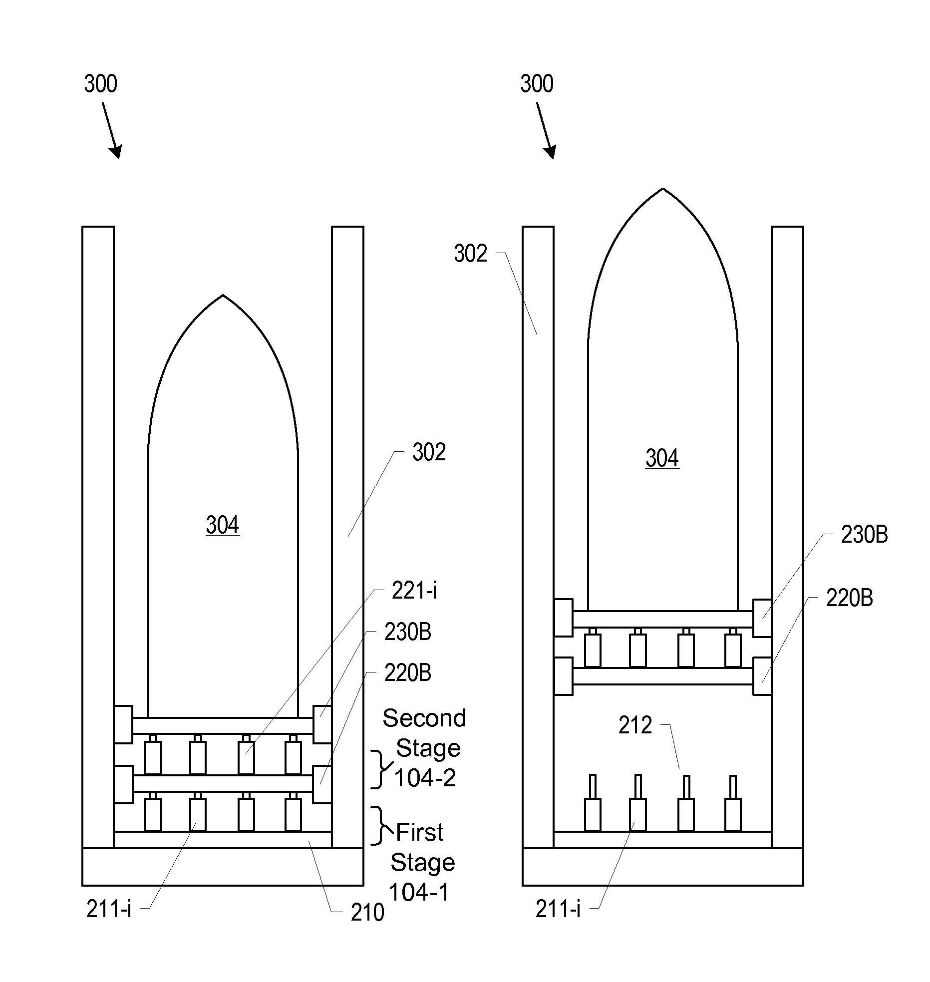 Cold launch system comprising shape-memory alloy actuator