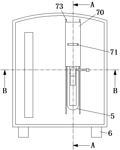 Integrated fermentation wine storage tank