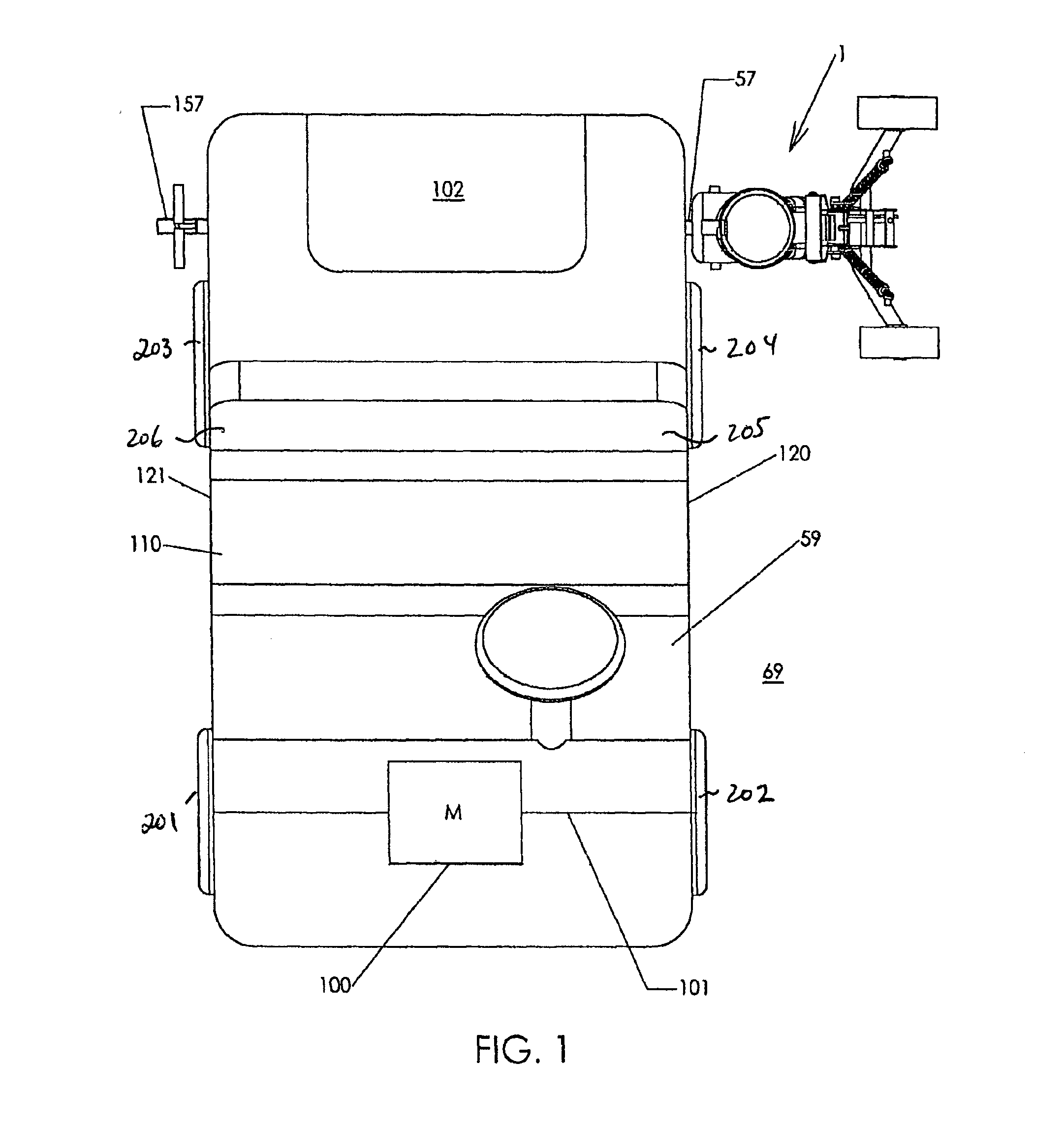 Detachable carrier for attachment to golf car