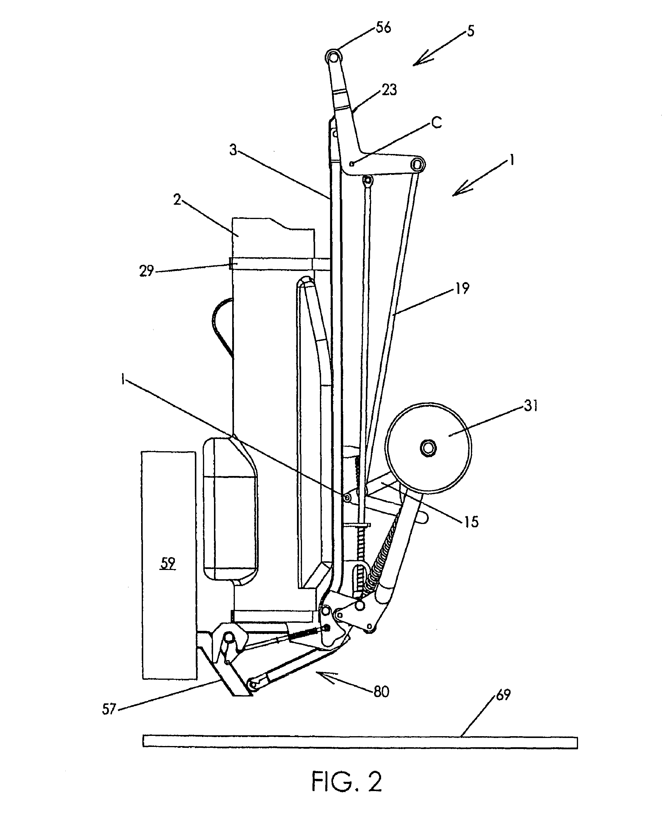 Detachable carrier for attachment to golf car