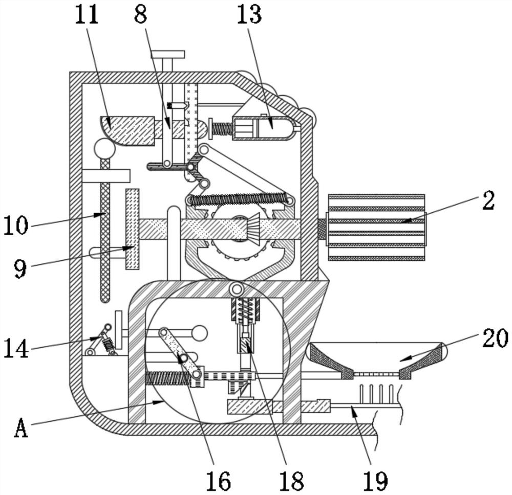 High-safety locking device capable of achieving hydraulic crusher maintenance conveniently