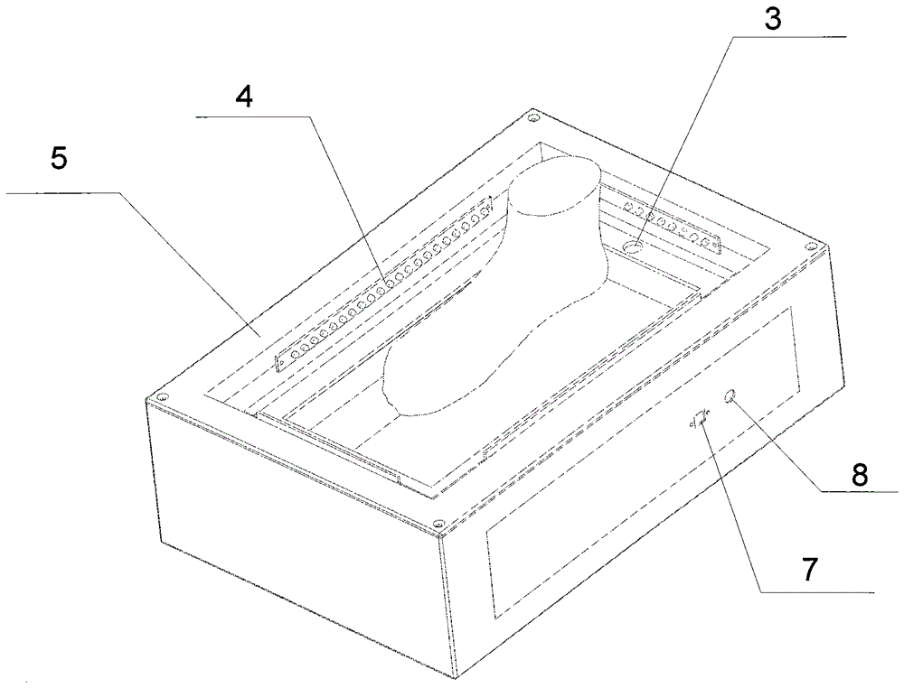 Foot Profile Measuring Instrument