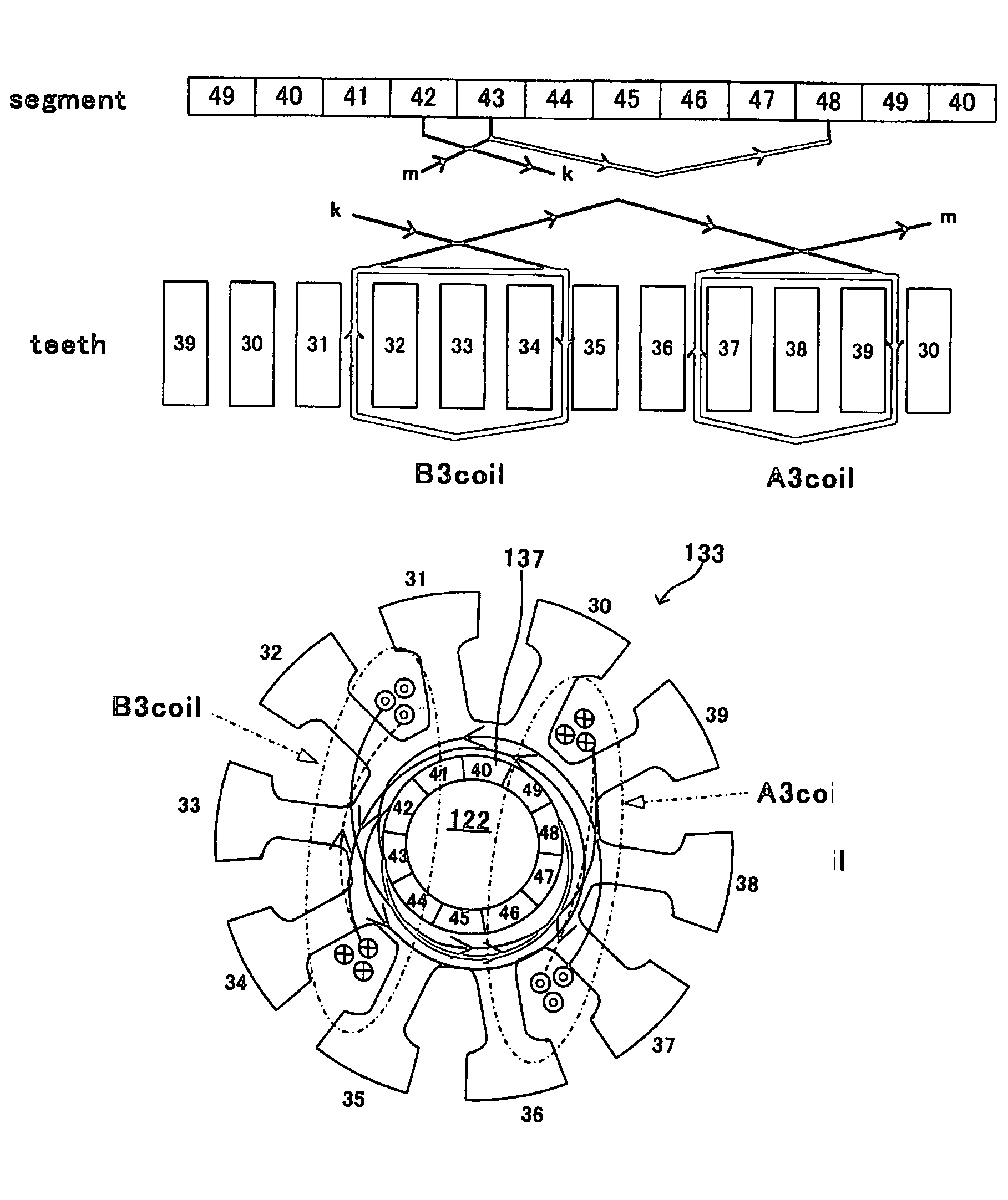 Motor and method for manufacturing the motor