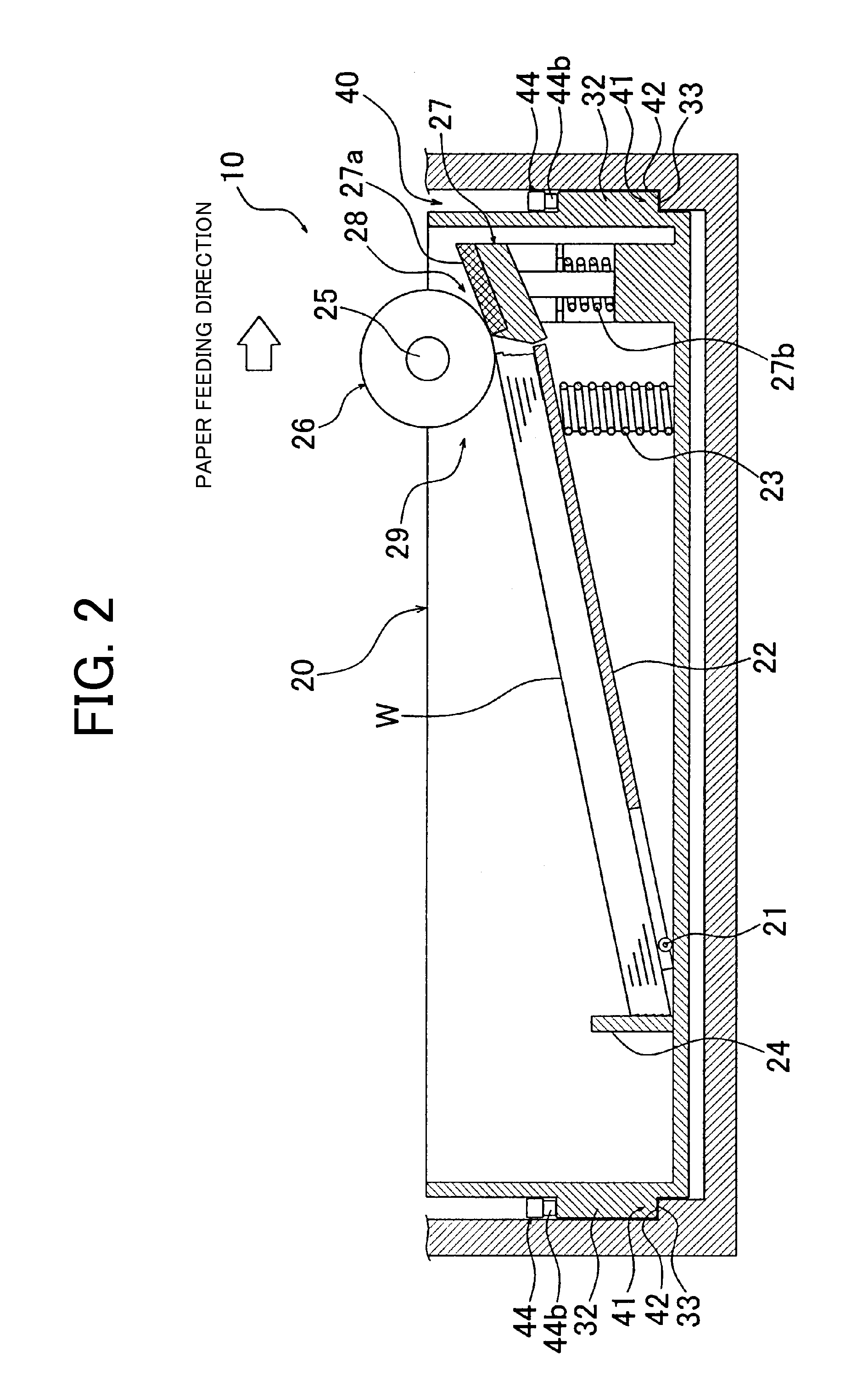 Paper feeder and image forming device