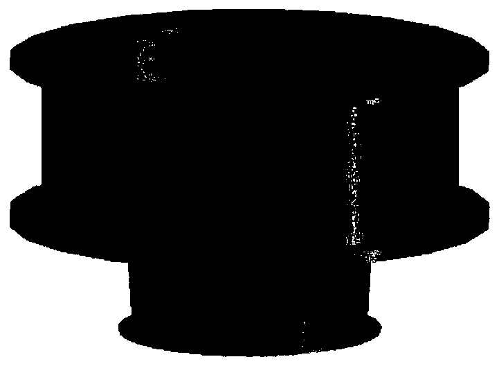 Gas uniform-distribution type premixing burner