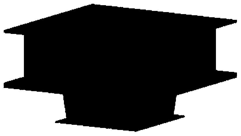 Gas uniform-distribution type premixing burner