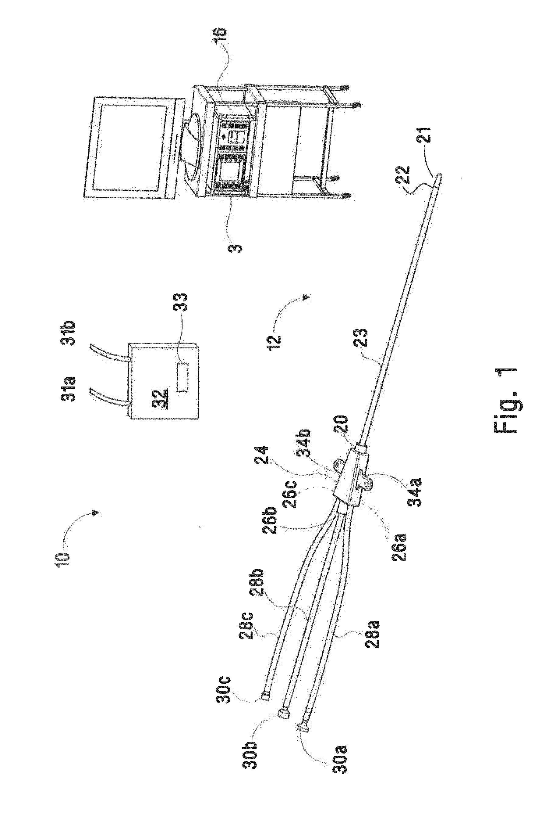 Microwave ablation catheter and method of utilizing the same