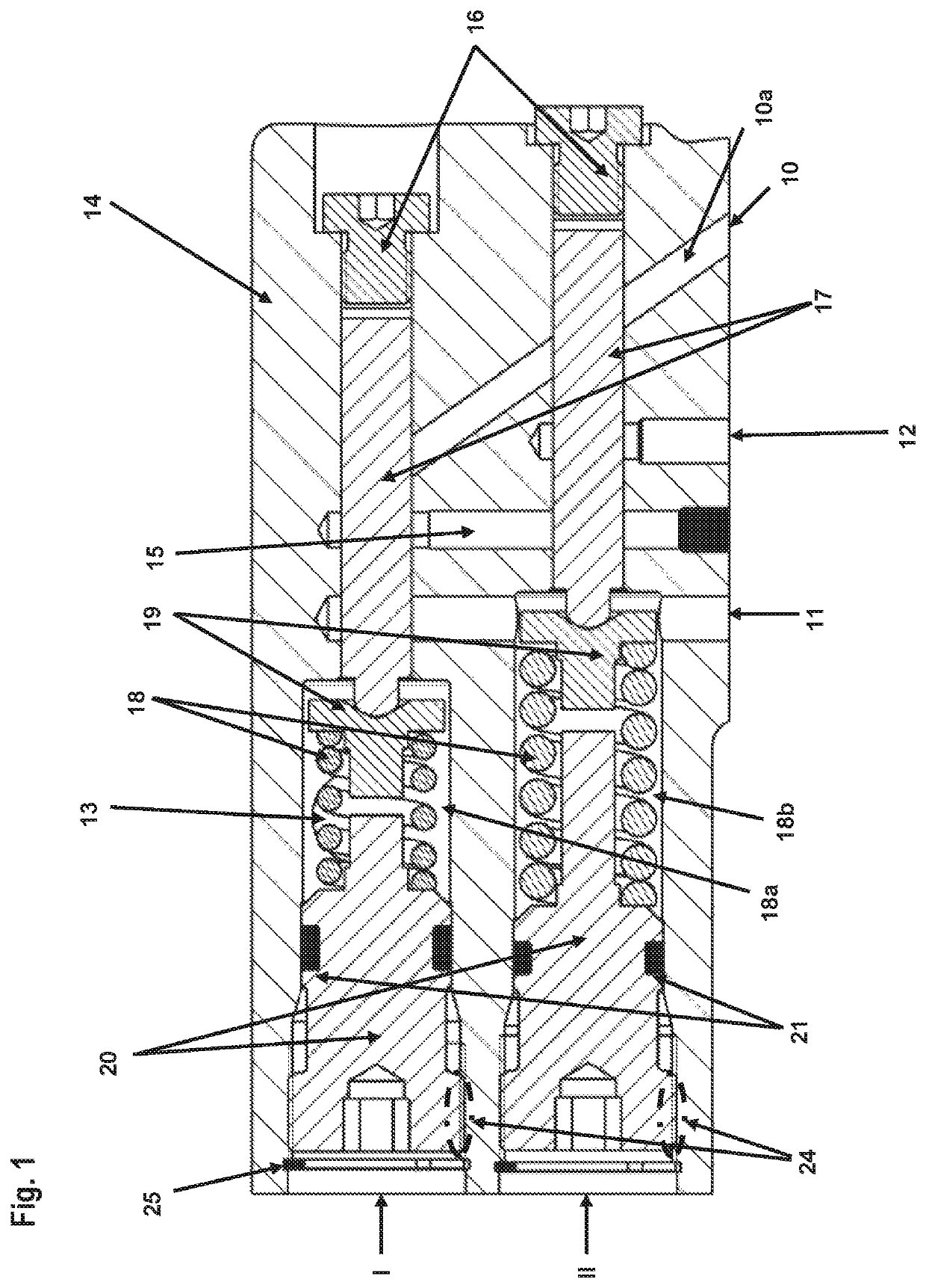 Hydraulic apparatus, in particular hydraulic valve or hydraulic regulator