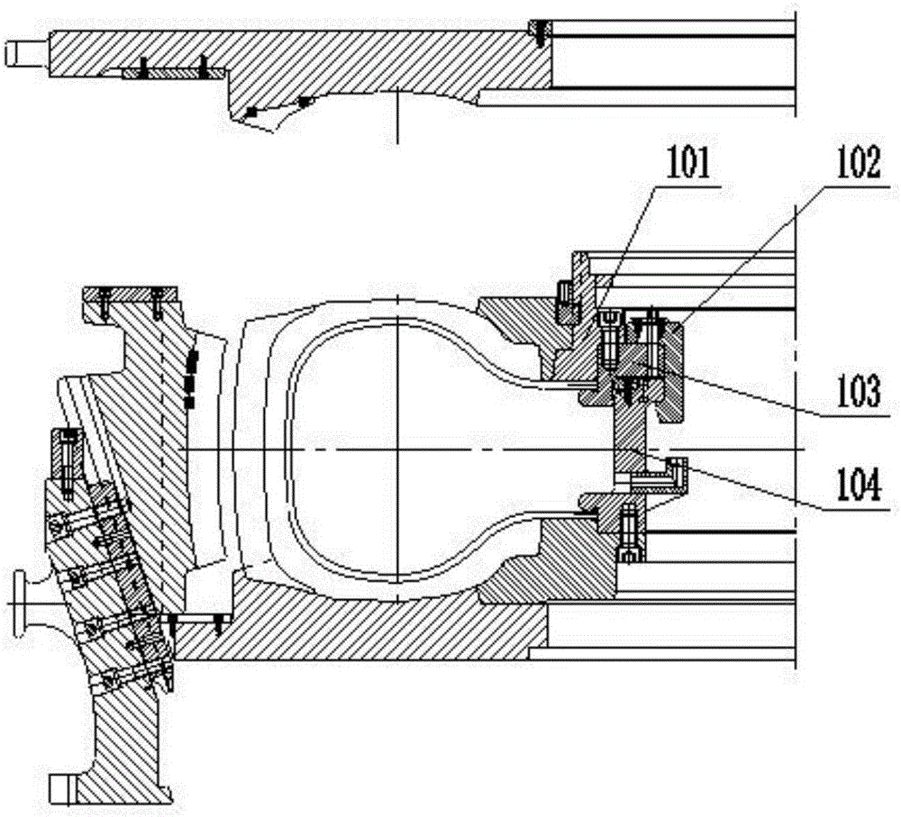 Tire segmented mold and using method