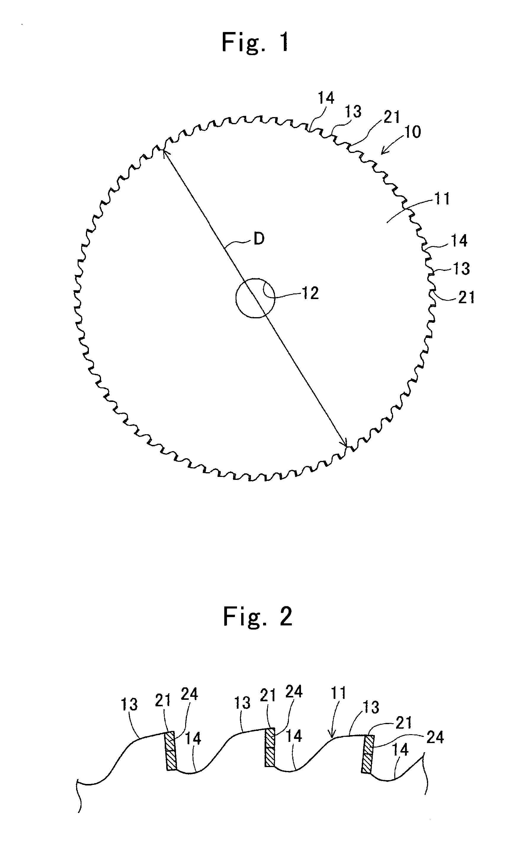 Method for manufacturing a tipped circular saw blade
