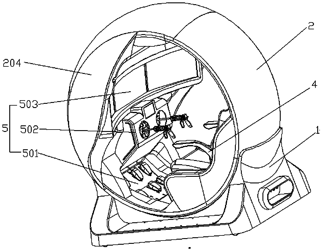 Surgical robot grasping forceps