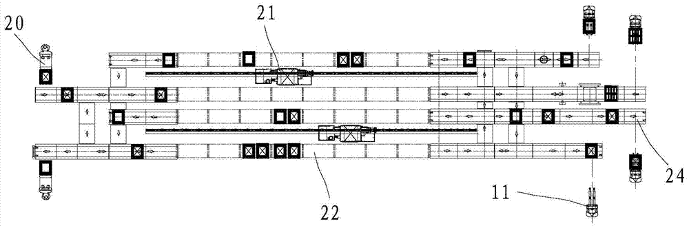 A method for loading and unloading box blanks