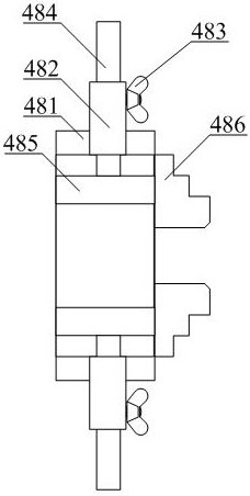 A multifunctional processing device for precision metal structural parts